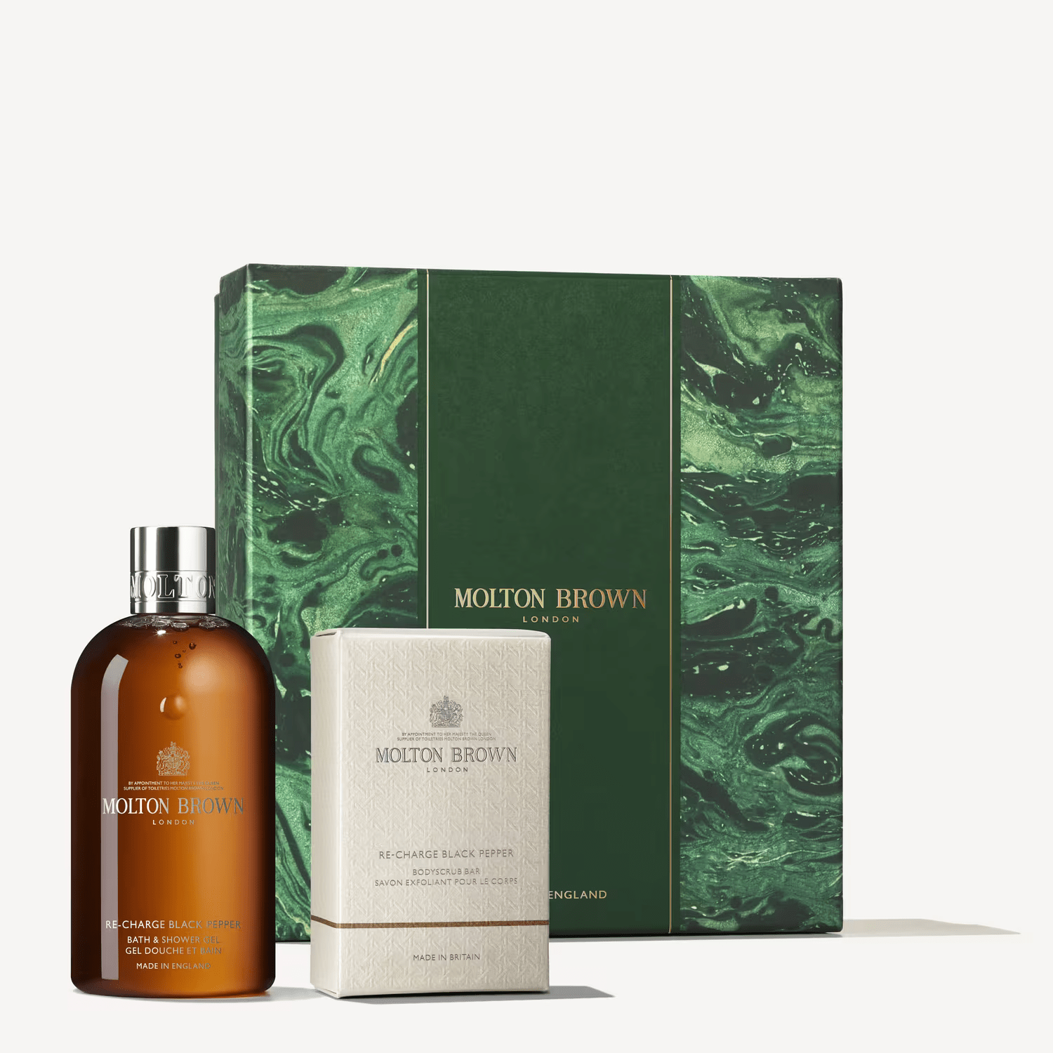 Molton Brown Re-Charge Black Pepper Body Care Gift Set – Soap