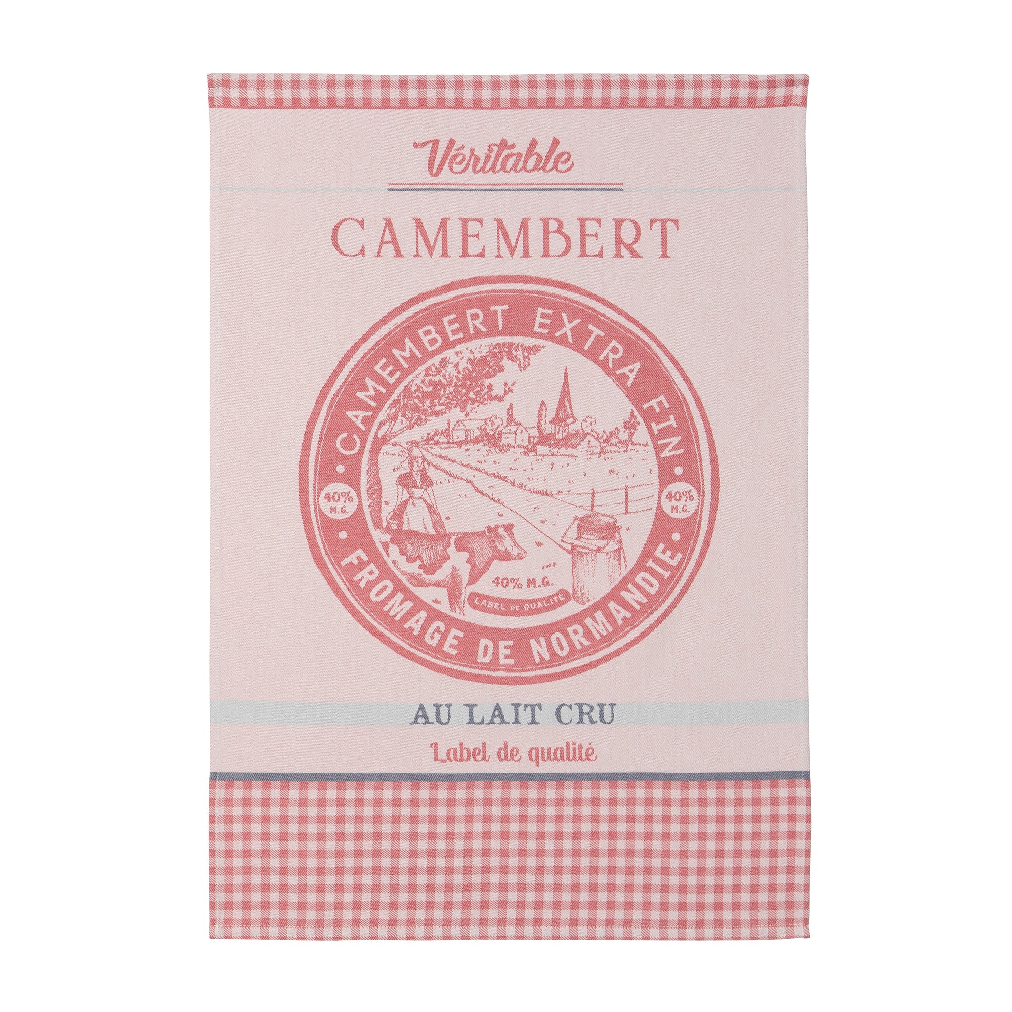 Coucke Veritable Camembert Tea Towel - Lothantique Canada