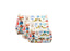 Bon|Artis Painted Dog Cosmetic Bags