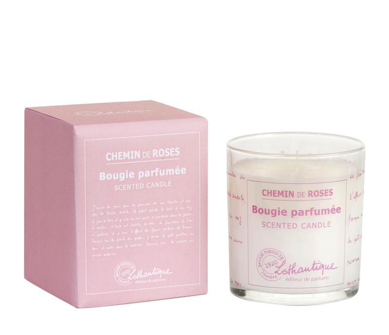 Chemin de Roses 140g Scented Candle - Soap & Water Everyday