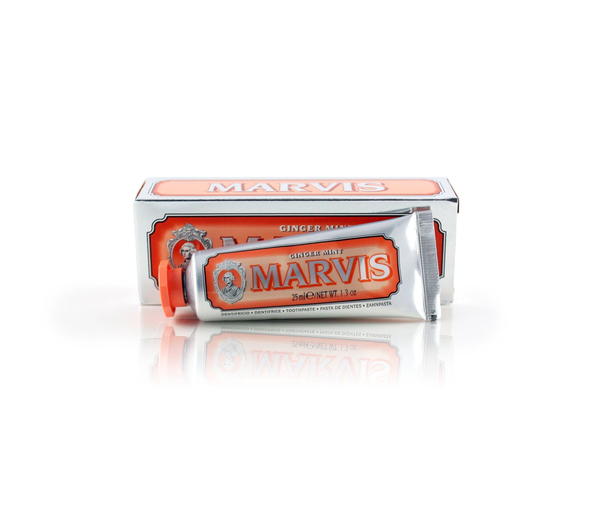 Marvis - Ginger Mint Toothpaste - Travel Size - Soap & Water Everyday