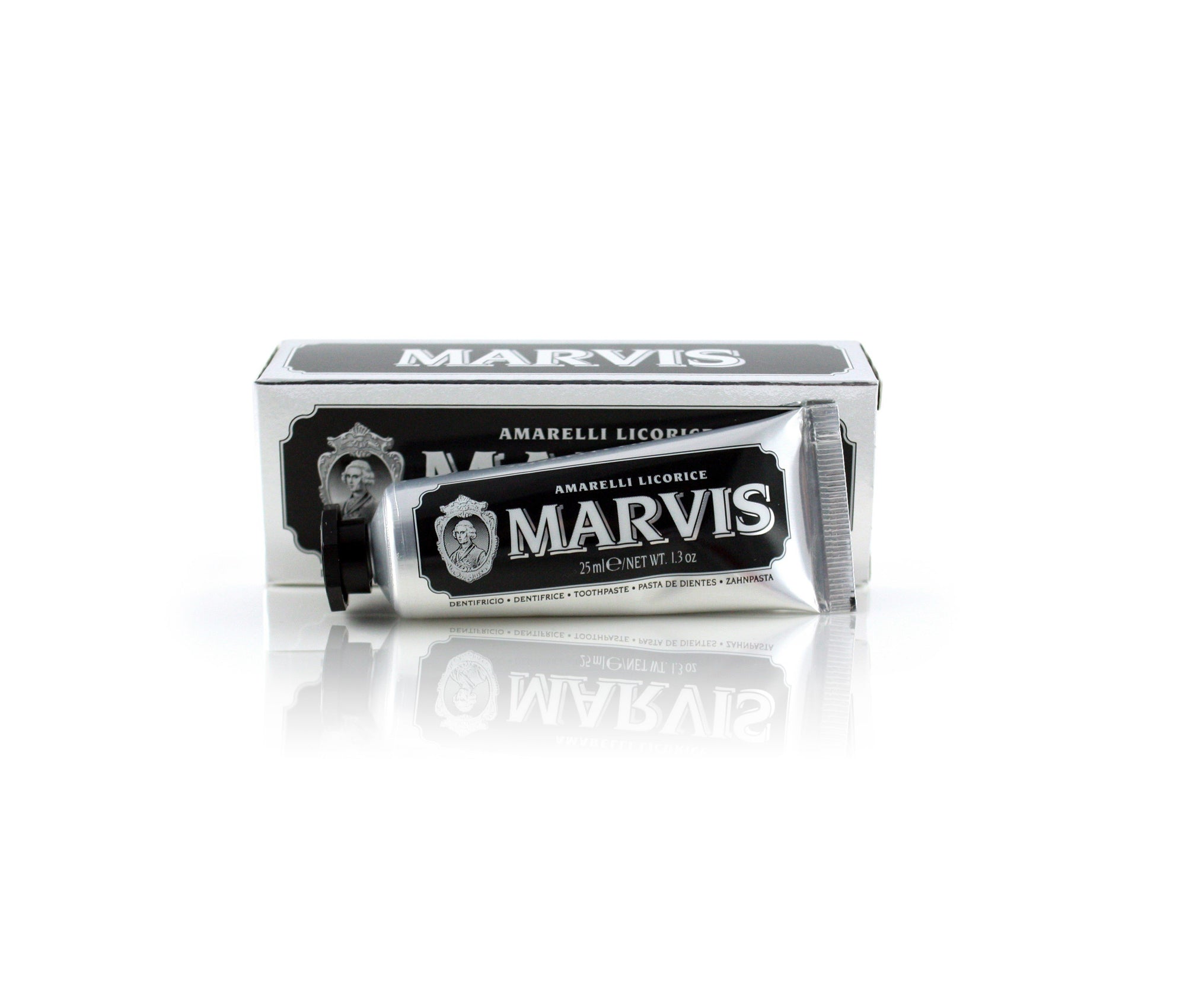 Marvis - Amarelli Licorice Toothpaste - Travel Size - Soap & Water Everyday