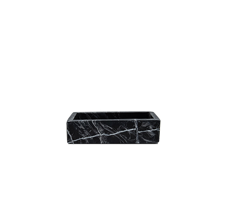 Belle de Provence Small Black Marble Tray - Soap & Water Everyday