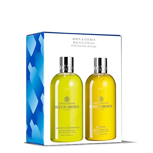 Molton Brown Spicy & Citrus Body Care Duo Cardamom & Cedarwood x Bus