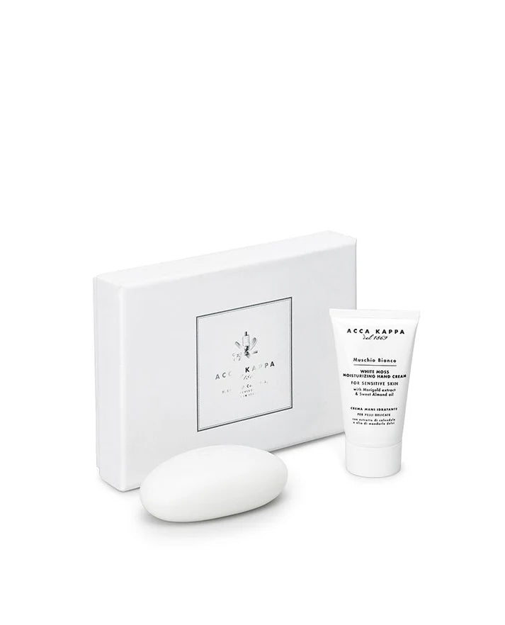 Acca Kappa - White Moss Gift Box - Hand Cream &amp; Soap