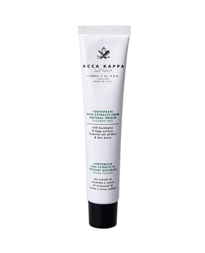 Acca Kappa - Toothpaste Natural Fluoride-Free With Eucalyptus