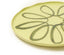 Amalfi Stoneware Service Charger Plate - Lime