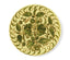 Amalfi Stoneware Dinner Plate - Lime