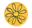 Amalfi Stoneware Service Charger Plate - Mustard