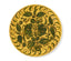 Amalfi Stoneware Dinner Plate - Mustard