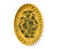 Amalfi Stoneware Oval Tray - Mustard