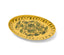 Amalfi Stoneware Oval Tray - Mustard