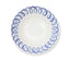 Amalfi Stoneware Cereal Bowl - White/Blue