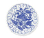 Amalfi Stoneware Dessert Plate - White/Blue