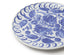 Amalfi Stoneware Dinner Plate - White/Blue