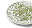 Amalfi Stoneware Dessert Plate - White/Green