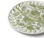 Amalfi Stoneware Dinner Plate - White/Green