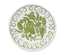 Amalfi Stoneware Pasta Bowl - White/Green