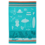 Coucke À La Plage Blue Tea Towel
