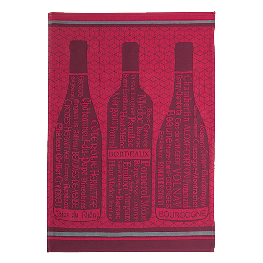 Coucke Bouteille de Vin Tea Towel