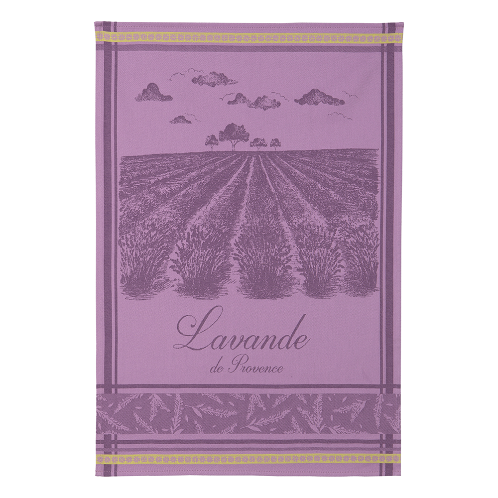 Coucke Champs de Lavande Tea Towel