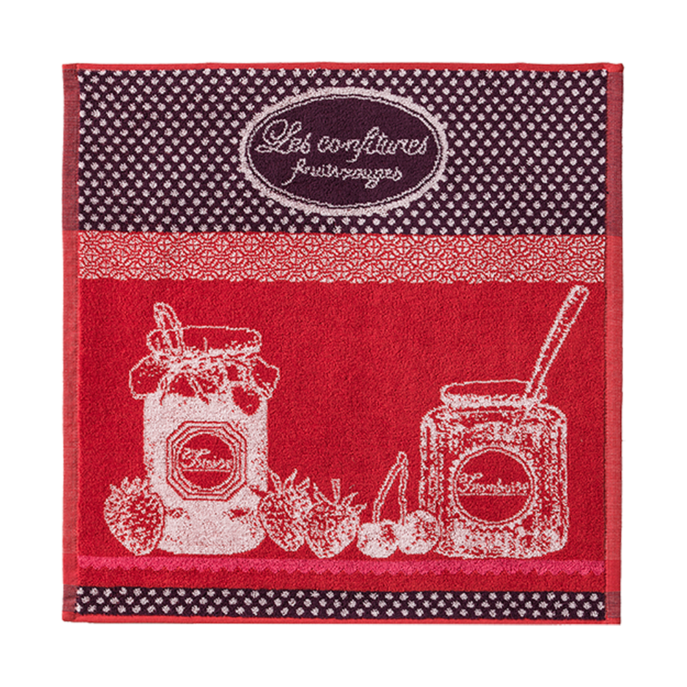 Coucke Confiture Fruits Rouge Terry Tea Towel