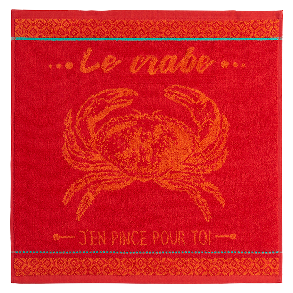 Coucke Le Crabe Terry Tea Towel