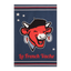 Coucke La Vache Qui Rit French Vache Tea Towel