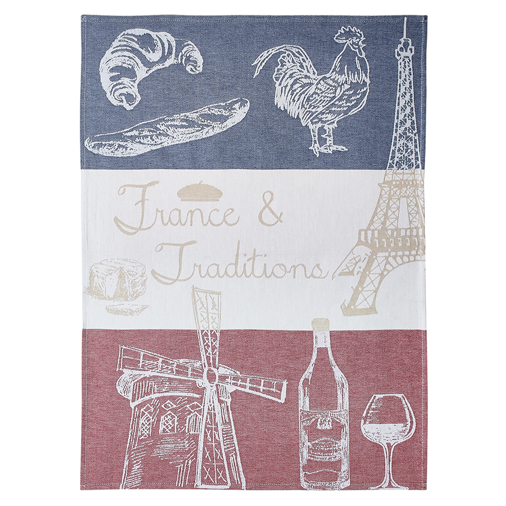 Coucke France et Traditions Tea Towel