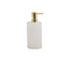 Belle de Provence Resin Soap Dispenser with Gold Pump