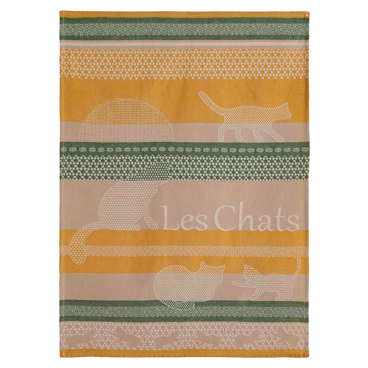 Coucke Les Chats Tea Towel