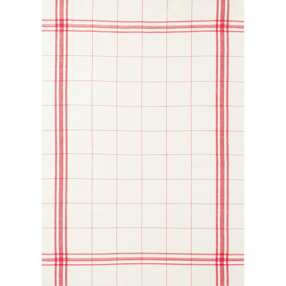 Coucke MBA Linen Red Tea Towel