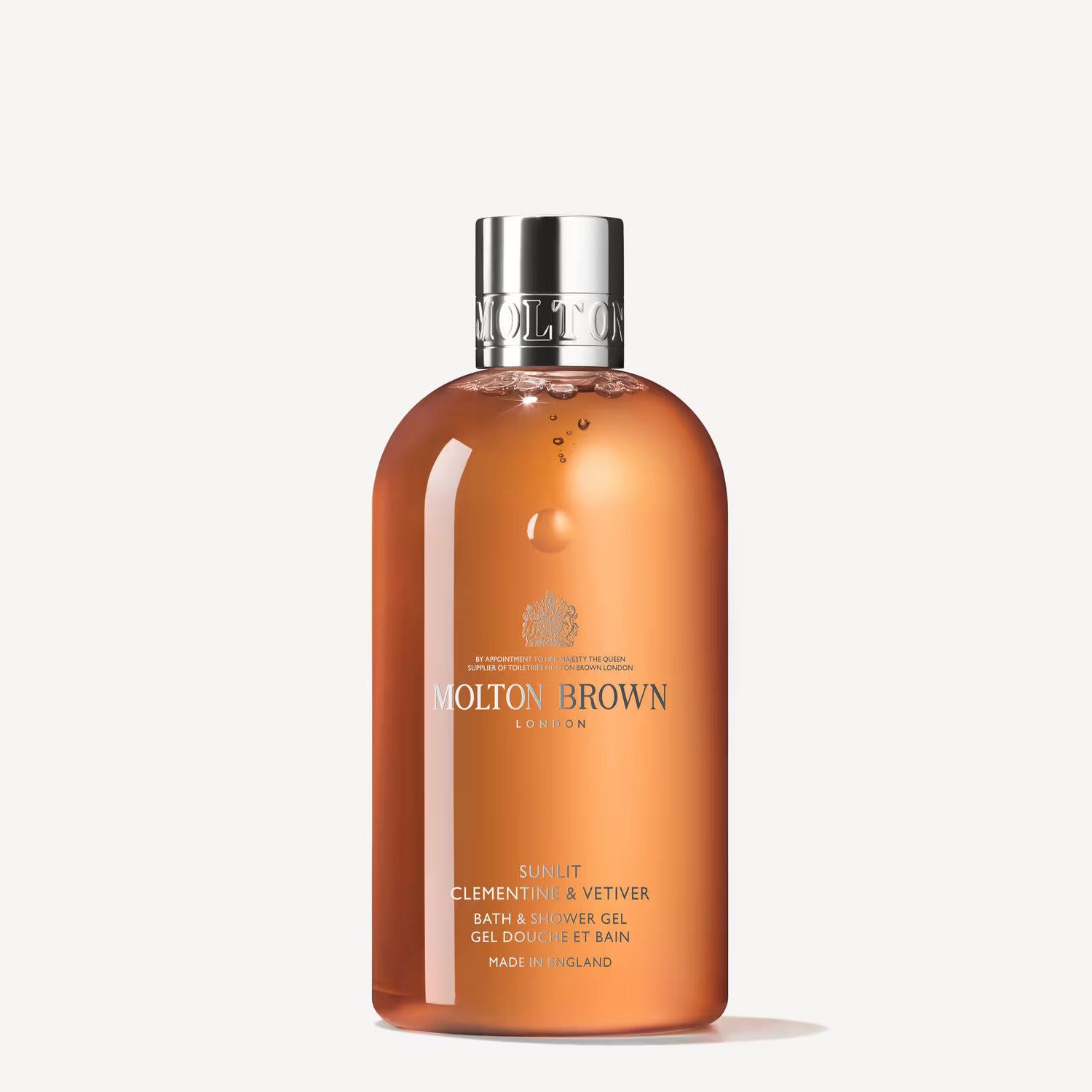 Molton Brown Sunlit Clementine & Vetiver Bath and Shower Gel - Limited Edition