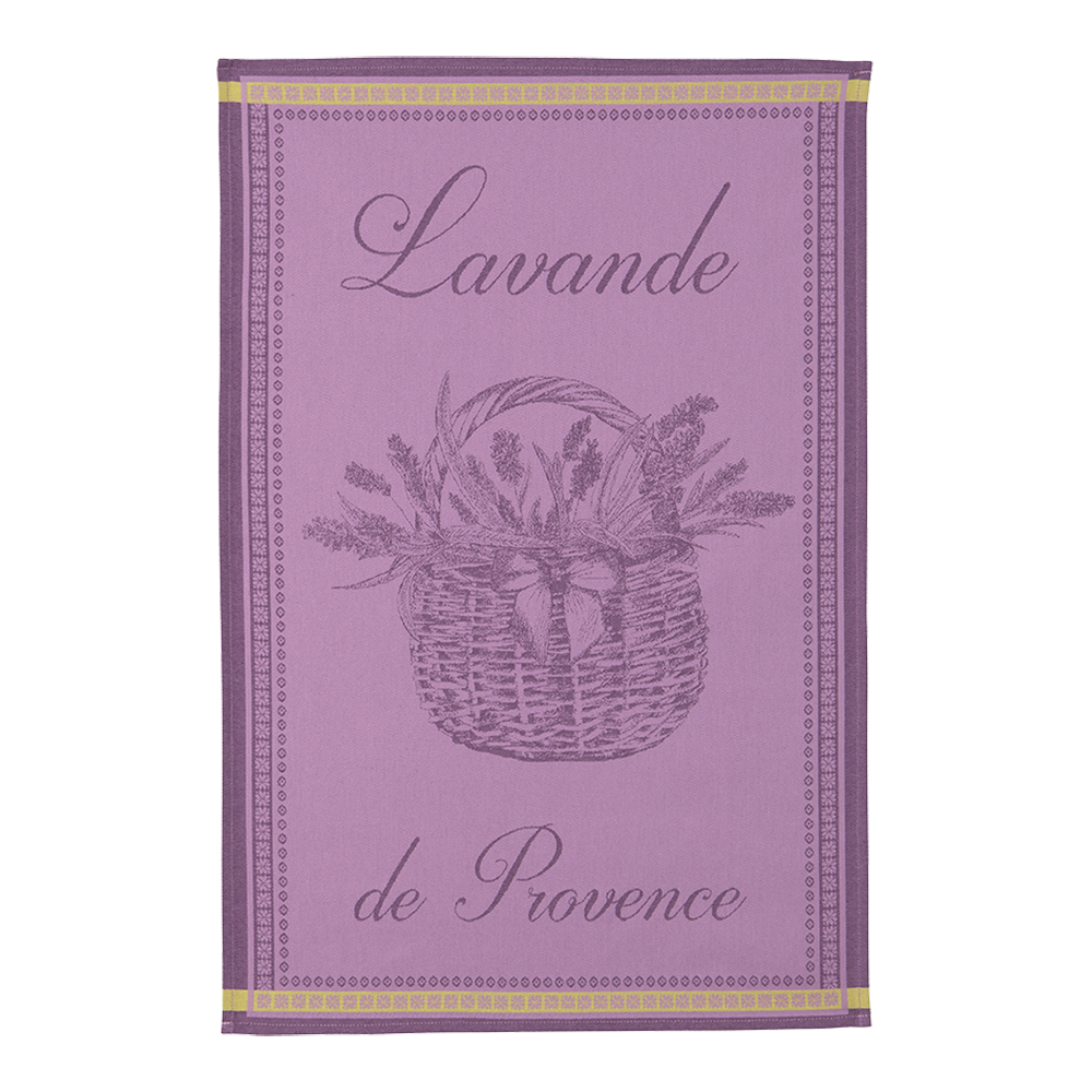 Coucke Panier de Lavande Tea Towel