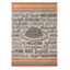 Coucke Plat de Pates Tea Towel