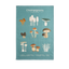 Coucke Balade en Sous Bois Tea Towel