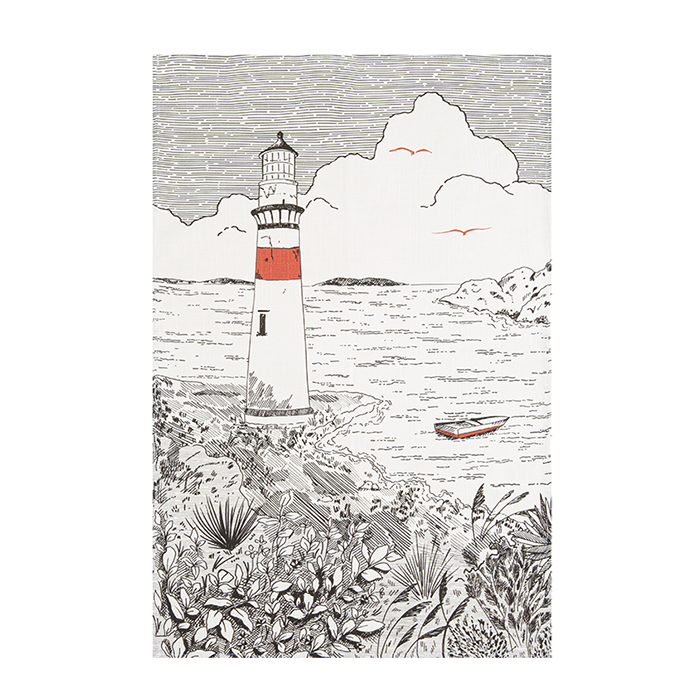 Coucke Phare Tea Towel