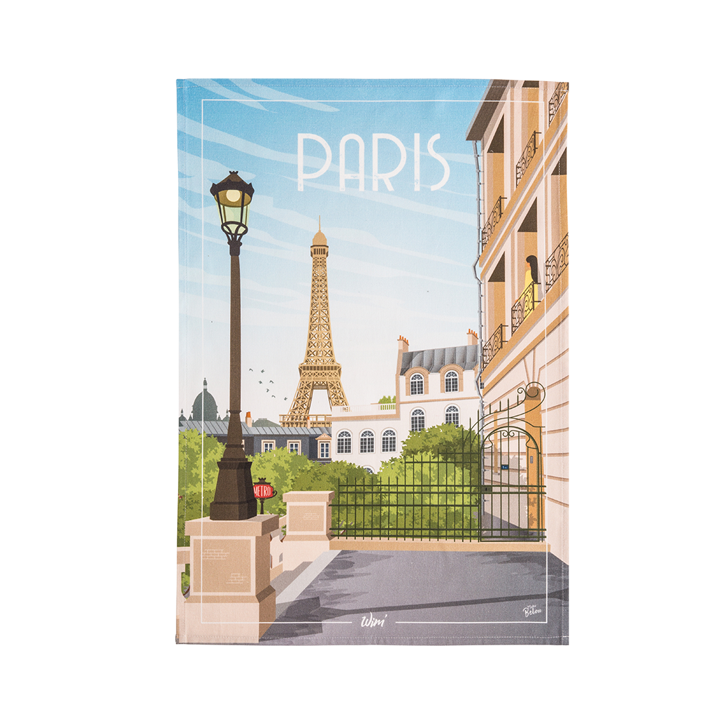 Coucke WIM Paris Tea Towel