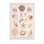 Coucke Tresors de la Mer Tea Towel