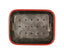 Tadé Grey & Red Soap Dish