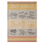 Coucke Variates de Pates Tea Towel