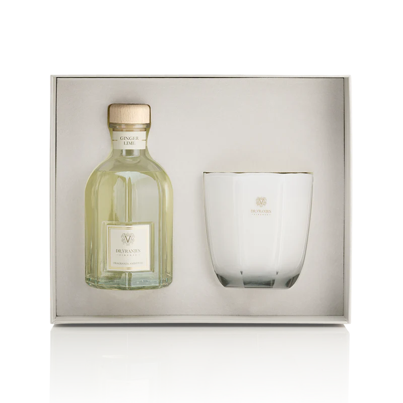 Dr. Vranjes Gift Set - Ginger Lime - Diffuser &amp; Candle