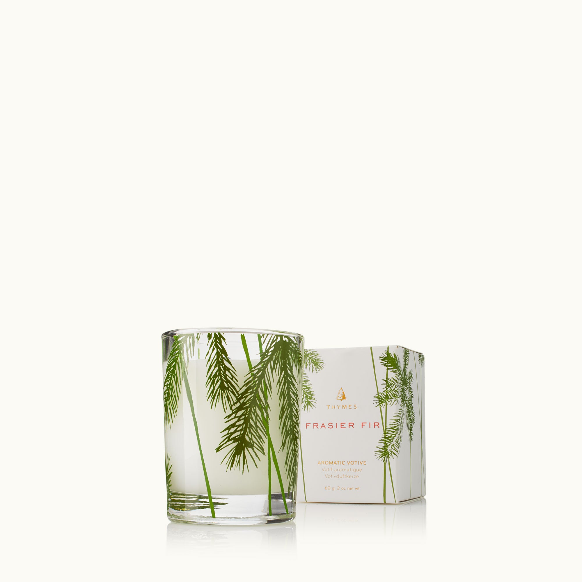 Thymes Frasier Fir Votive Candle - Petit Pine Needle