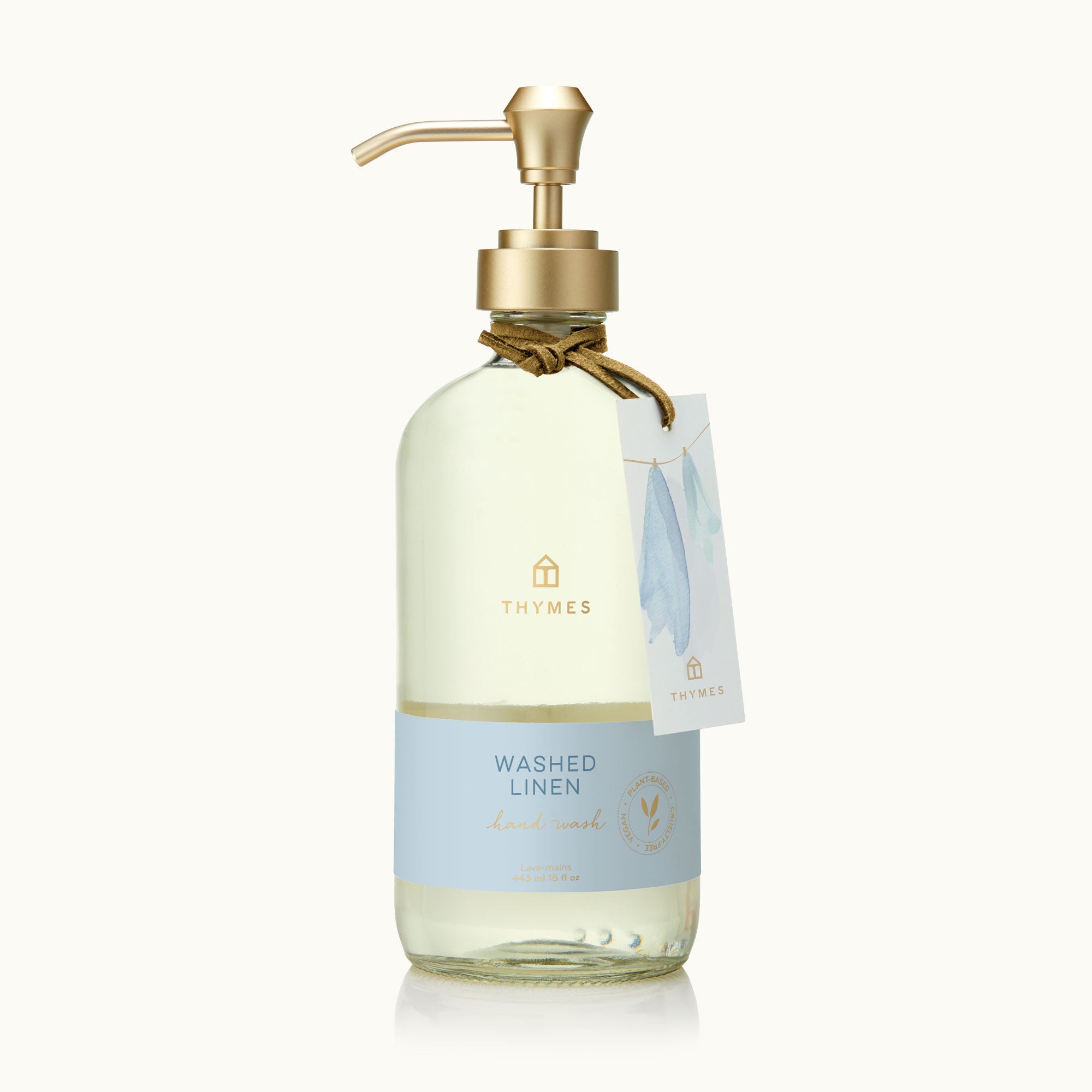 Thymes Washed Linen Hand Wash - Large