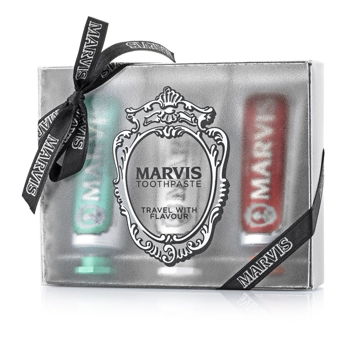 Marvis Toothpaste - Travel with Flavour Gift Set - 3 Pack - Soap &amp; Water Everyday