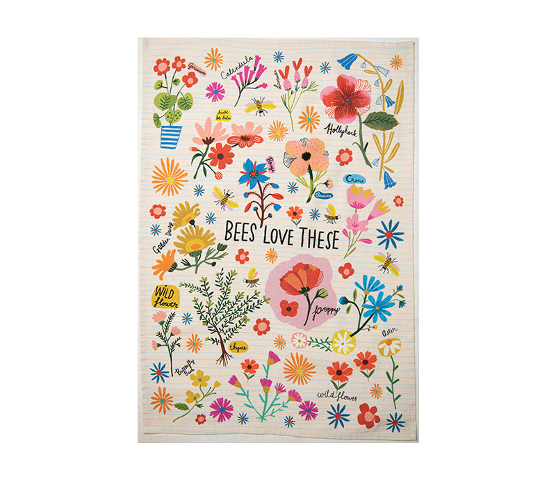 Bon|Artis Bees Love These Tea Towel - Soap &amp; Water Everyday