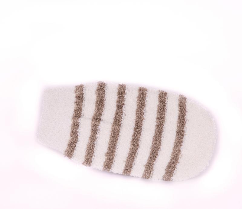 Belle de Provence Striped Bath Mitt - Soap &amp; Water Everyday