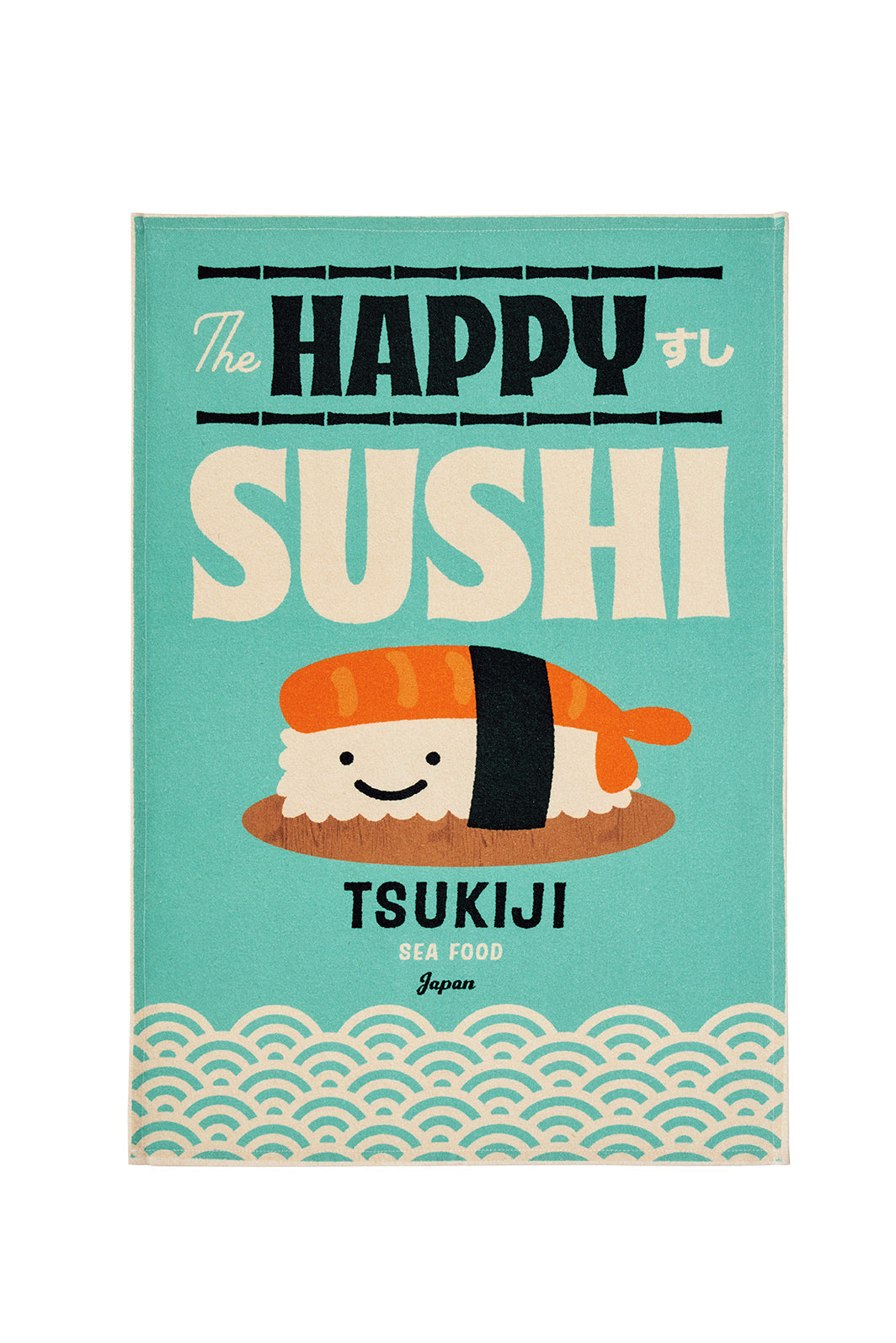 Coucke Sushi Tea Towel - Soap &amp; Water Everyday