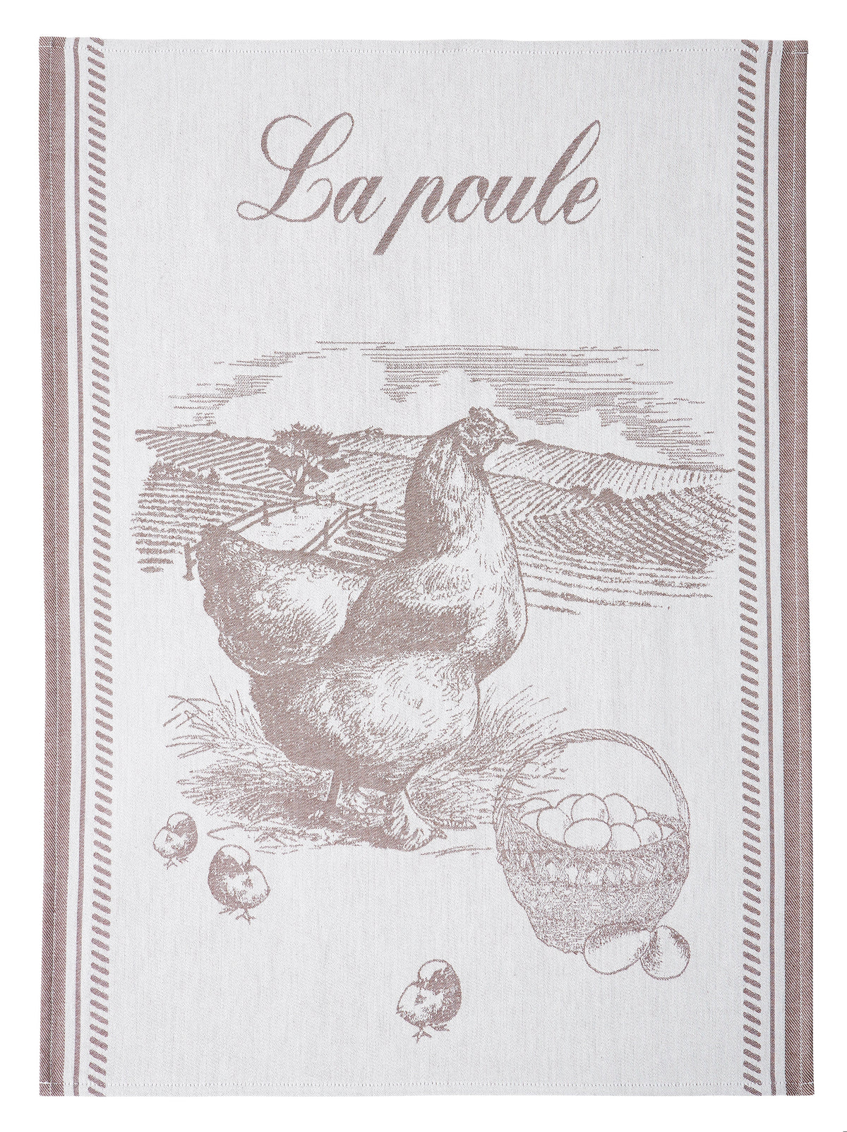 Coucke La Poule Tea Towel - Soap &amp; Water Everyday