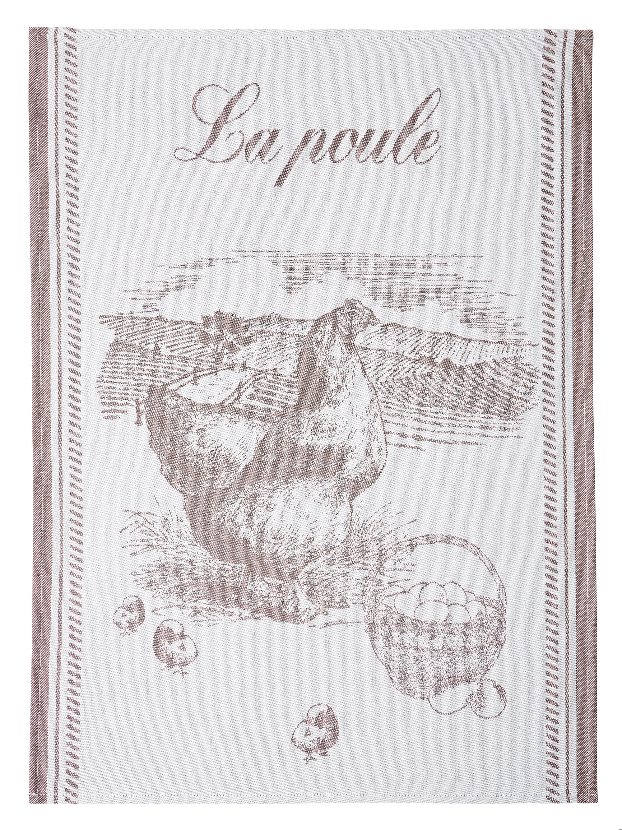 Coucke La Poule Tea Towel - Soap & Water Everyday